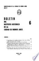 Boletín del Instituto Histórico de la Ciudad de Buenos Aires