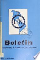 Boletín Del Instituto Interamericano Del Niño