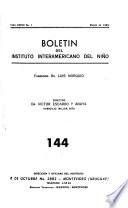 Boletín Del Instituto Interamericano Del Niño