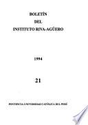 Boletín del Instituto Riva-Agüero
