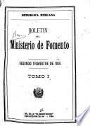 Boletín del Ministerio de Fomento