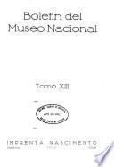 Boletín del Museo Nacional