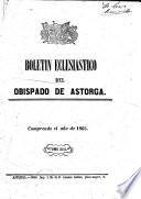 Boletín eclesiástico del obispado de Astorga