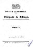 Boletín eclesiástico del obispado de Astorga