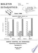 Boletín estadístico
