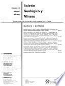 Boletín geológico y minero