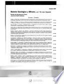 Boletín geológico y minero