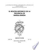 Boletín Histórico de la Provincia de Marga - Marga. Tomo X
