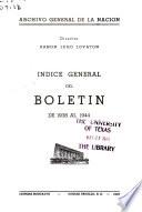 Boletín