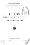 Boletín informativo de documentación