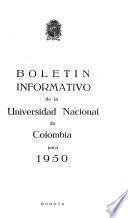 Boletin informativo de la Universidad Nacional de Colombia para ...