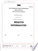 Boletín informativo - División de Documentación e Información