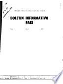 Boletín informativo FAES.