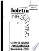 Boletín informativo