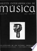 Boletín interamericano de música
