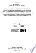 Boletin Internacional de Bibliografia Sobre Educacion