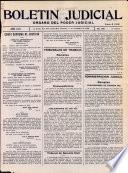 Boletín judicial