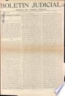 Boletín judicial