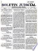 Boletín judicial