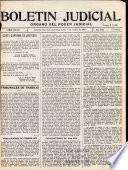 Boletín judicial