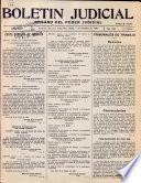 Boletín judicial