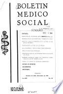 Boletín médico-social