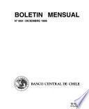 Boletín mensual - Banco Central de Chile