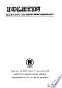 Boletín mexicano de derecho comparado