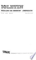 Boletín mexicano de derecho comparado