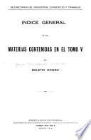 Boletin minero