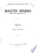 Boletín minero