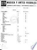 Boletín música y artes visuales