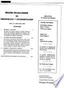Boletín nicaragüense de bibliografía y documentación