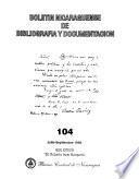 Boletín nicaragüense de bibliografía y documentación