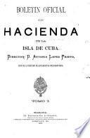 Boletin oficial de hacienda de la isla de Cuba