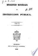 Boletín oficial de instrucción pública