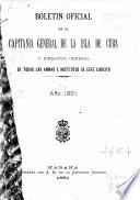 Boletin oficial de la Capitania Genrela de la isla de Cuba