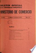 Boletín oficial de la Oficina Nacional de Invenciones, Información Técnica y Marcas