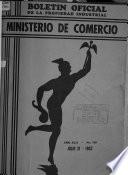 Boletín oficial de la Secretaría de Agricultura, Industria y Comercio
