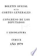 Boletín oficial de las Cortes Generales, Congreso de los Diputados