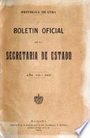 Boletin oficial