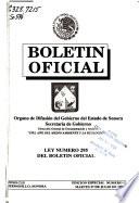 Boletín oficial