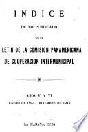 Boletín; publicaciʹon mensual