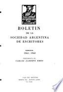 Boletín social de la Sociedad General de Autores de la Argentina (Argentores).
