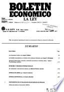 Boletʹin econʹomico