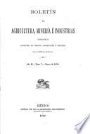 Boletǐn de agricultura