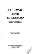 Bolívar ante el derecho