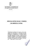 Brecha entre ricos y pobres en América Latina