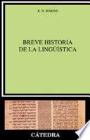Breve historia de la lingüística
