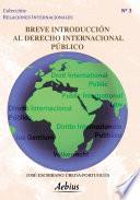 Breve introducción al derecho internacional público